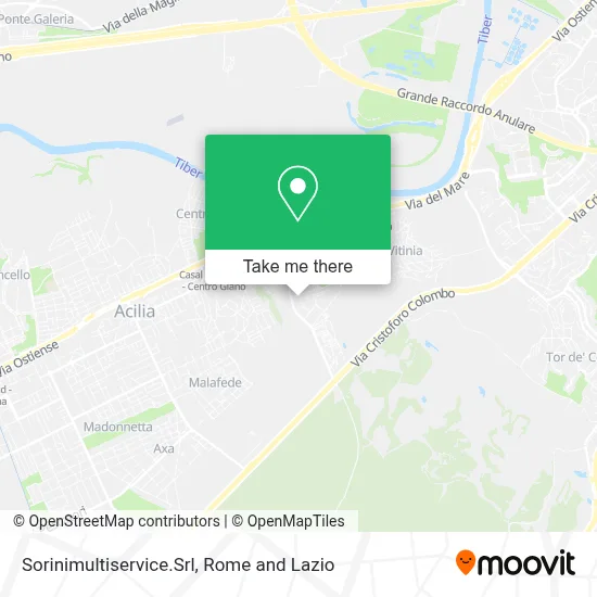 Sorinimultiservice.Srl map