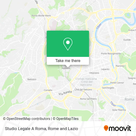 Studio Legale A Roma map