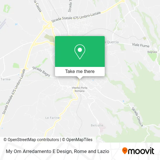 My Om Arredamento E Design map