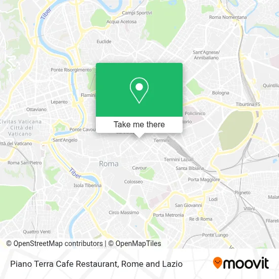 Piano Terra Cafe Restaurant map
