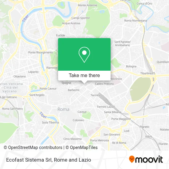 Ecofast Sistema Srl map