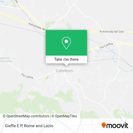 Gieffe E P map