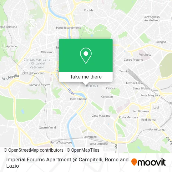 Imperial Forums Apartment @ Campitelli map