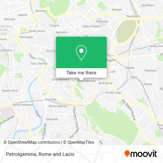 Petrolgamma map