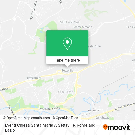 Eventi Chiesa Santa Maria A Setteville map