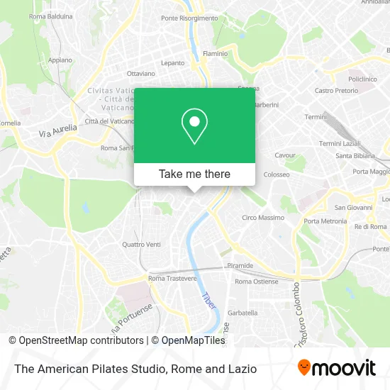 The American Pilates Studio map