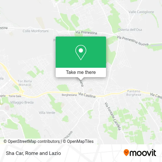 Sha Car map
