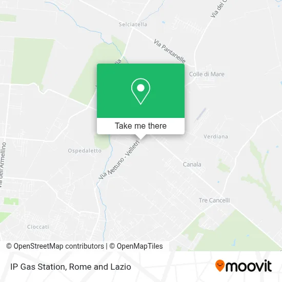 IP Gas Station map