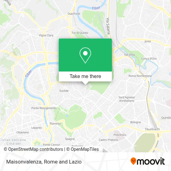 Maisonvalenza map
