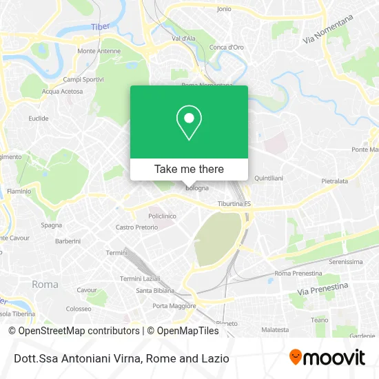 Dott.Ssa Antoniani Virna map