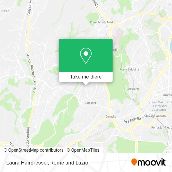 Laura Hairdresser map