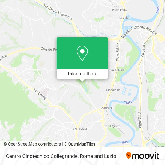 Centro Cinotecnico Collegrande map