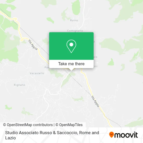 Studio Associato Russo & Saccoccio map