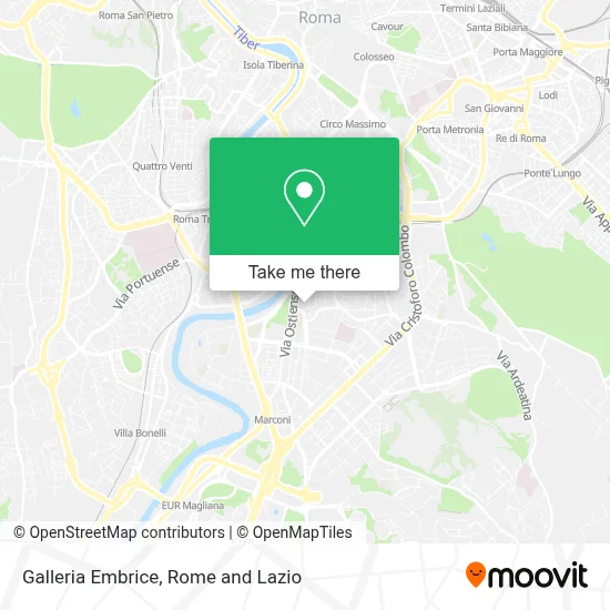 Galleria Embrice map