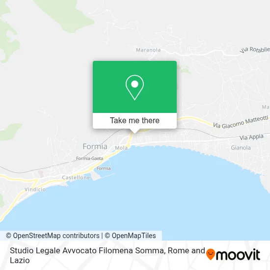 Studio Legale Avvocato Filomena Somma map