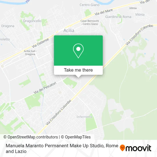 Manuela Maranto Permanent Make Up Studio map