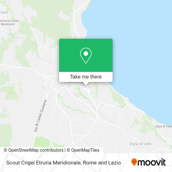 Scout Cngei Etruria Meridionale map