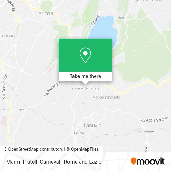 Marmi Fratelli Carnevali map