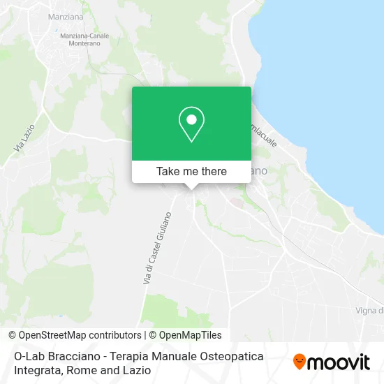 O-Lab Bracciano - Terapia Manuale Osteopatica Integrata map