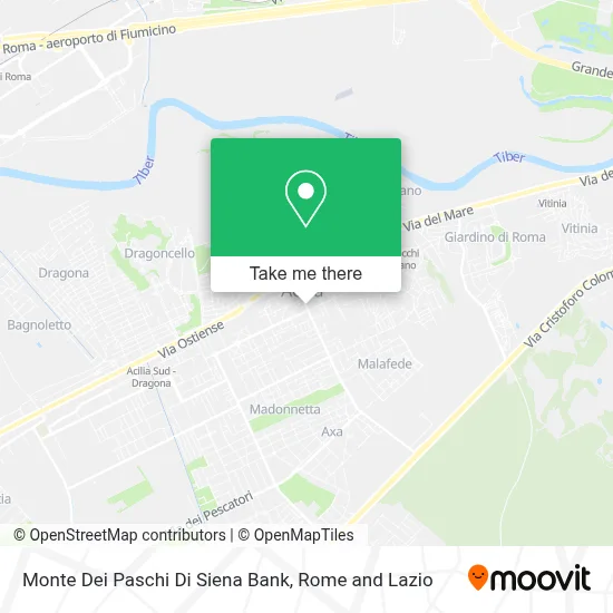 Monte Dei Paschi Di Siena Bank map