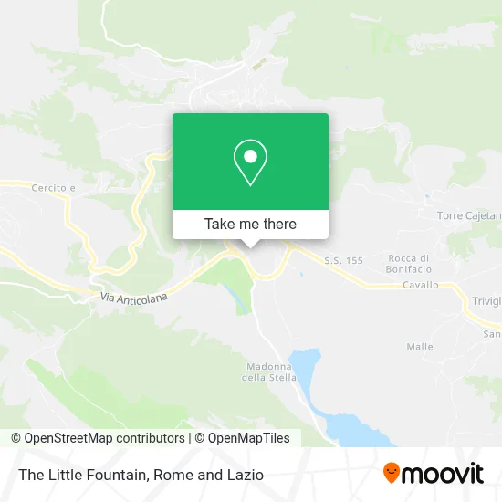 The Little Fountain map