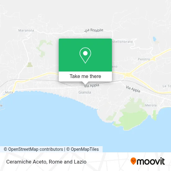 Ceramiche Aceto map