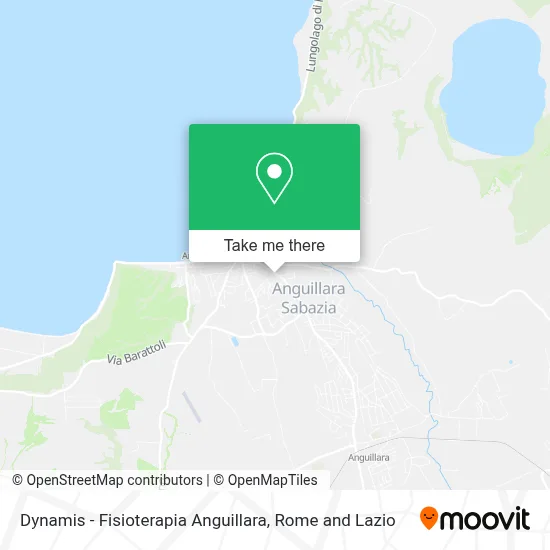 Dynamis - Fisioterapia Anguillara map