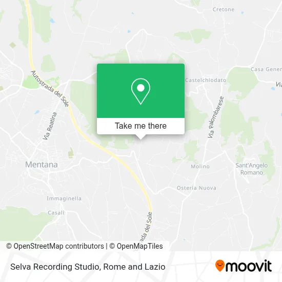 Selva Recording Studio map