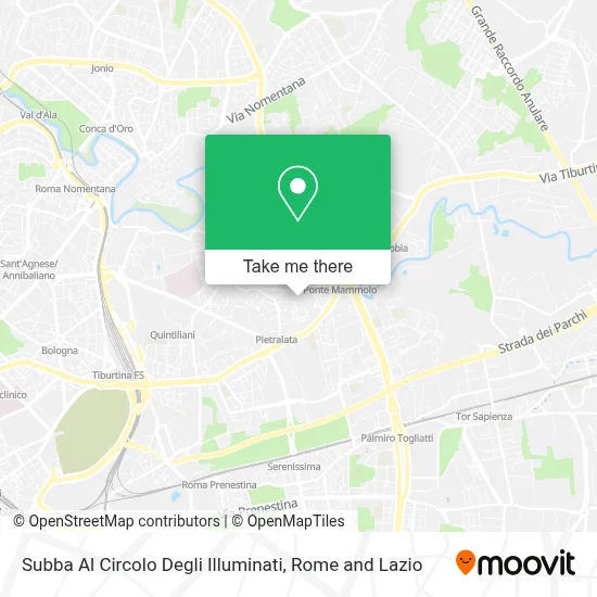 Subba  Al  Circolo Degli Illuminati map
