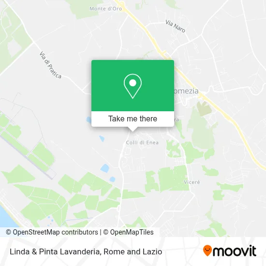Linda & Pinta Lavanderia map