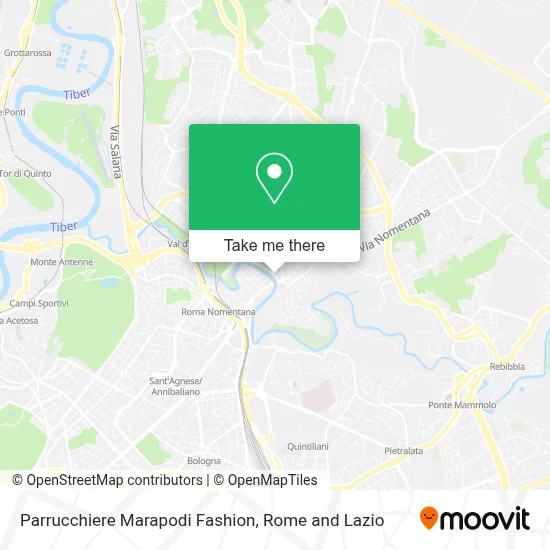 Parrucchiere Marapodi Fashion map