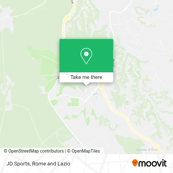 JD Sports map