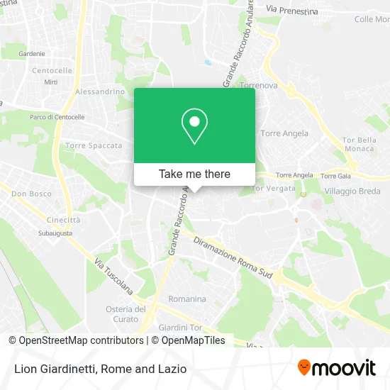 Lion Giardinetti map
