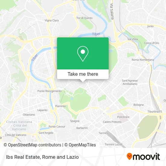 Ibs Real Estate map