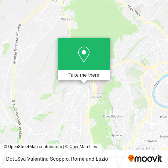 Dott.Ssa Valentina Scoppio map