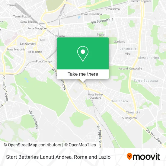 Start Batteries Lanuti Andrea map