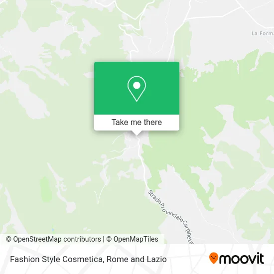 Fashion Style Cosmetica map