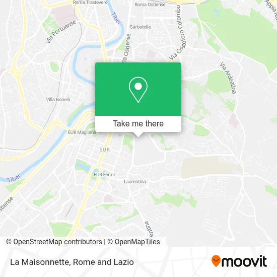 La Maisonnette map