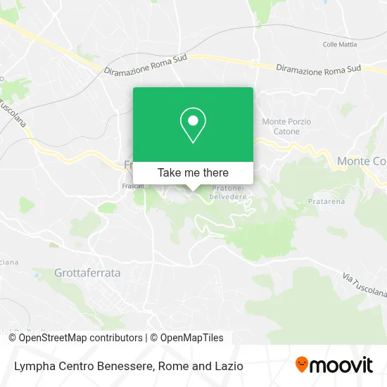 Lympha Centro Benessere map