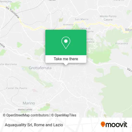 Aquaquality Srl map