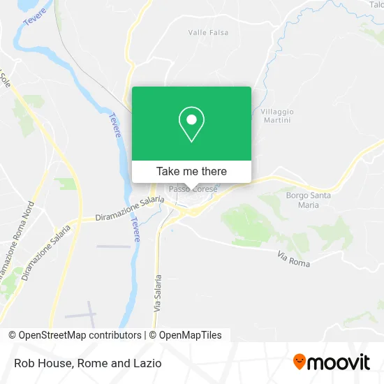 Rob House map