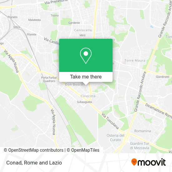 Conad map