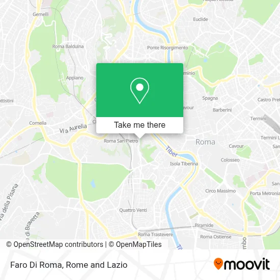 Faro Di Roma map