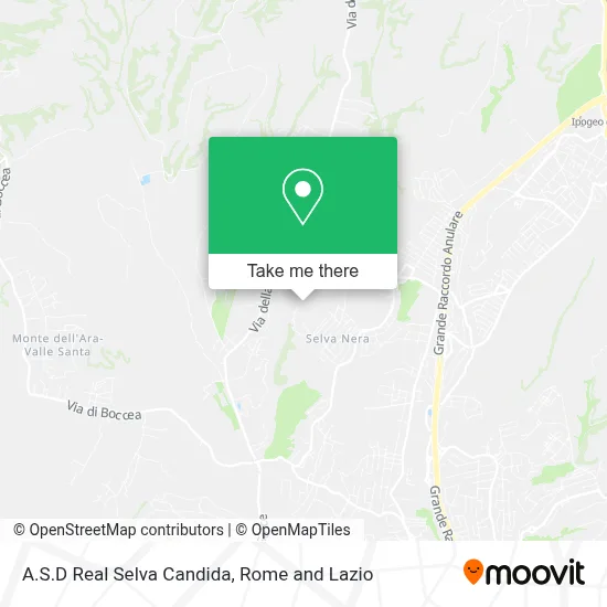 A.S.D  Real Selva Candida map