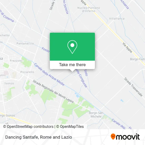 Dancing Santafe map