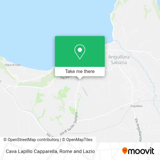 Cava Lapillo Capparella map