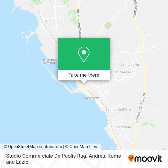 Studio Commerciale De Paolis Rag. Andrea map