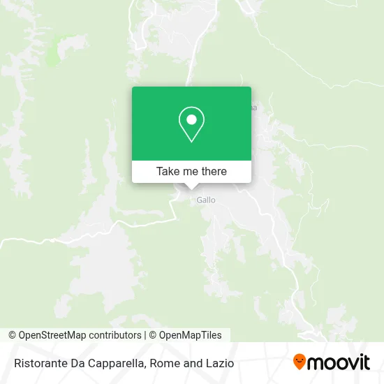 Ristorante Da Capparella map