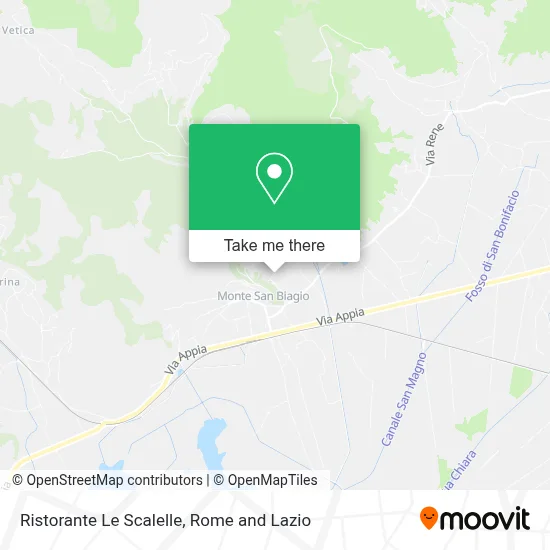 Ristorante Le Scalelle map