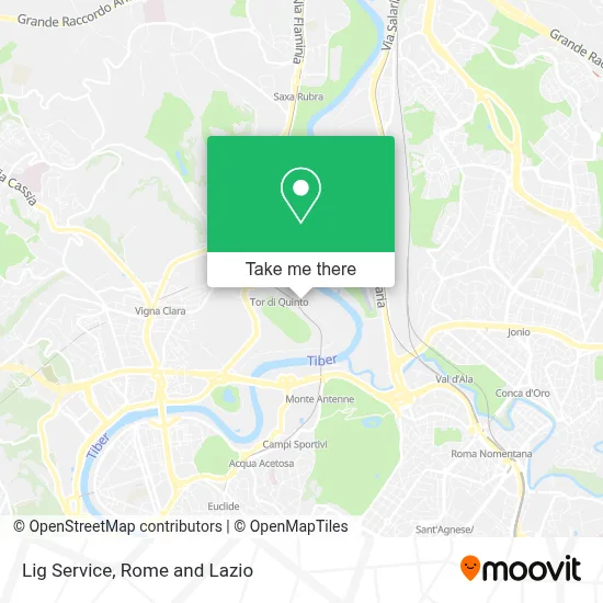 Lig Service map